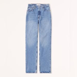 NWT 90’s straight ultra-high rise jeans- only worn to try on.